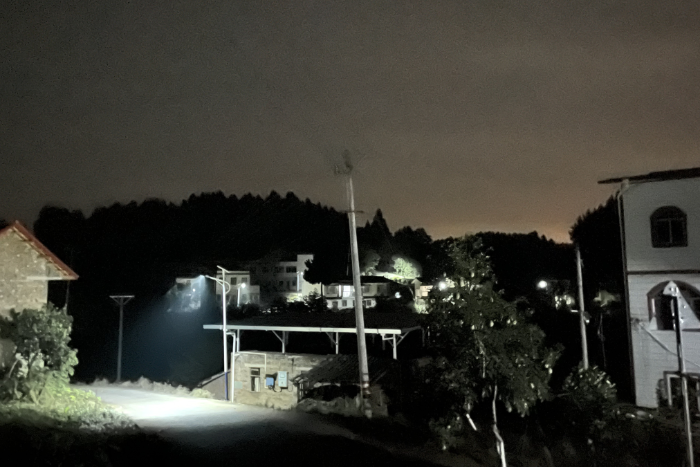 点亮乡村振兴路 ，温暖群众幸福家——省尊龙凯时集团捐资“亮化工程”惠及80余户老百姓